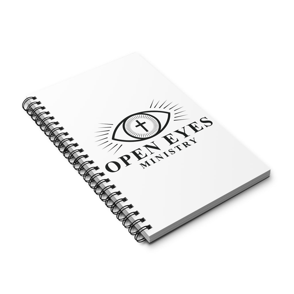 Spiral Journal — Open Eyes Ministry Prayer & Reflection Notebook