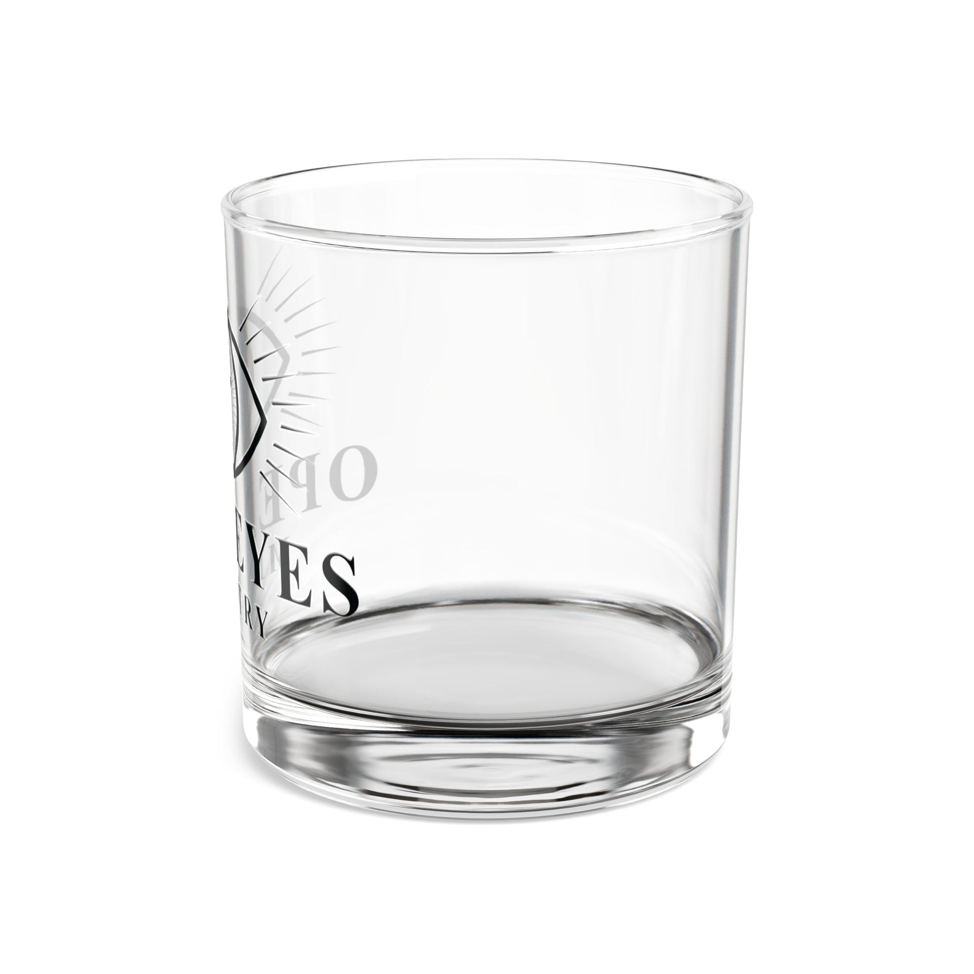 10oz Rocks Glass — Open Eyes Ministry Etched Whiskey Tumbler