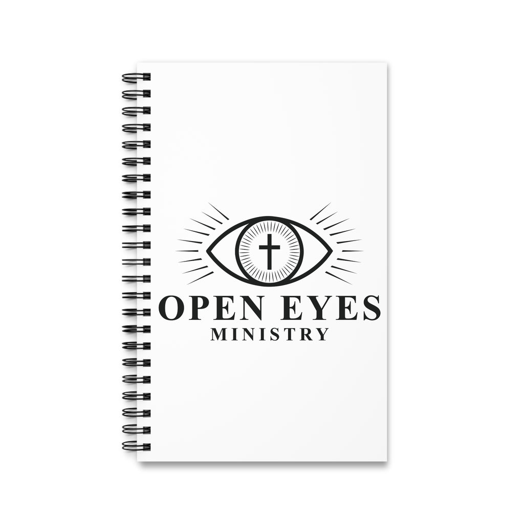Spiral Journal — Open Eyes Ministry Prayer & Reflection Notebook