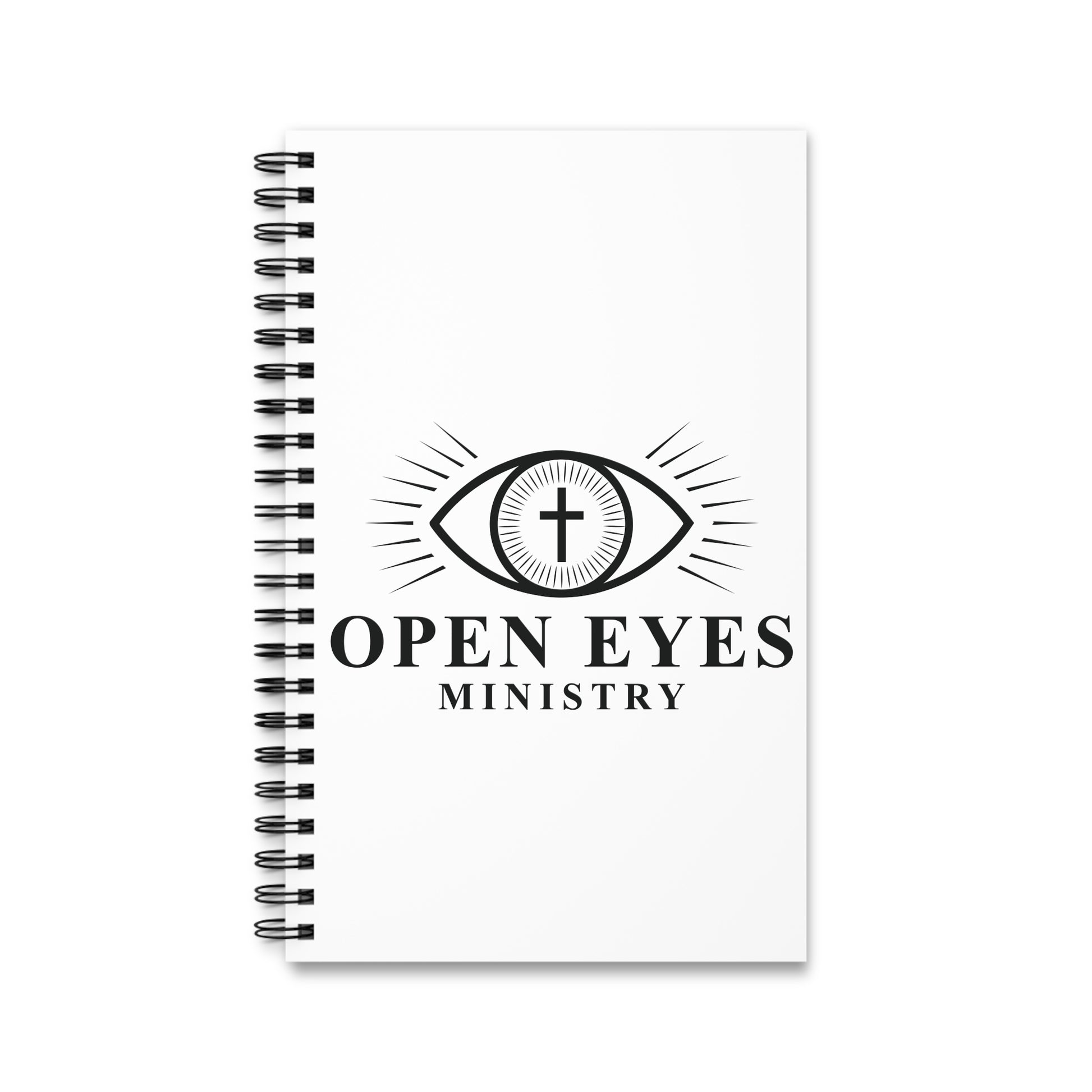 Spiral Journal — Open Eyes Ministry Prayer & Reflection Notebook