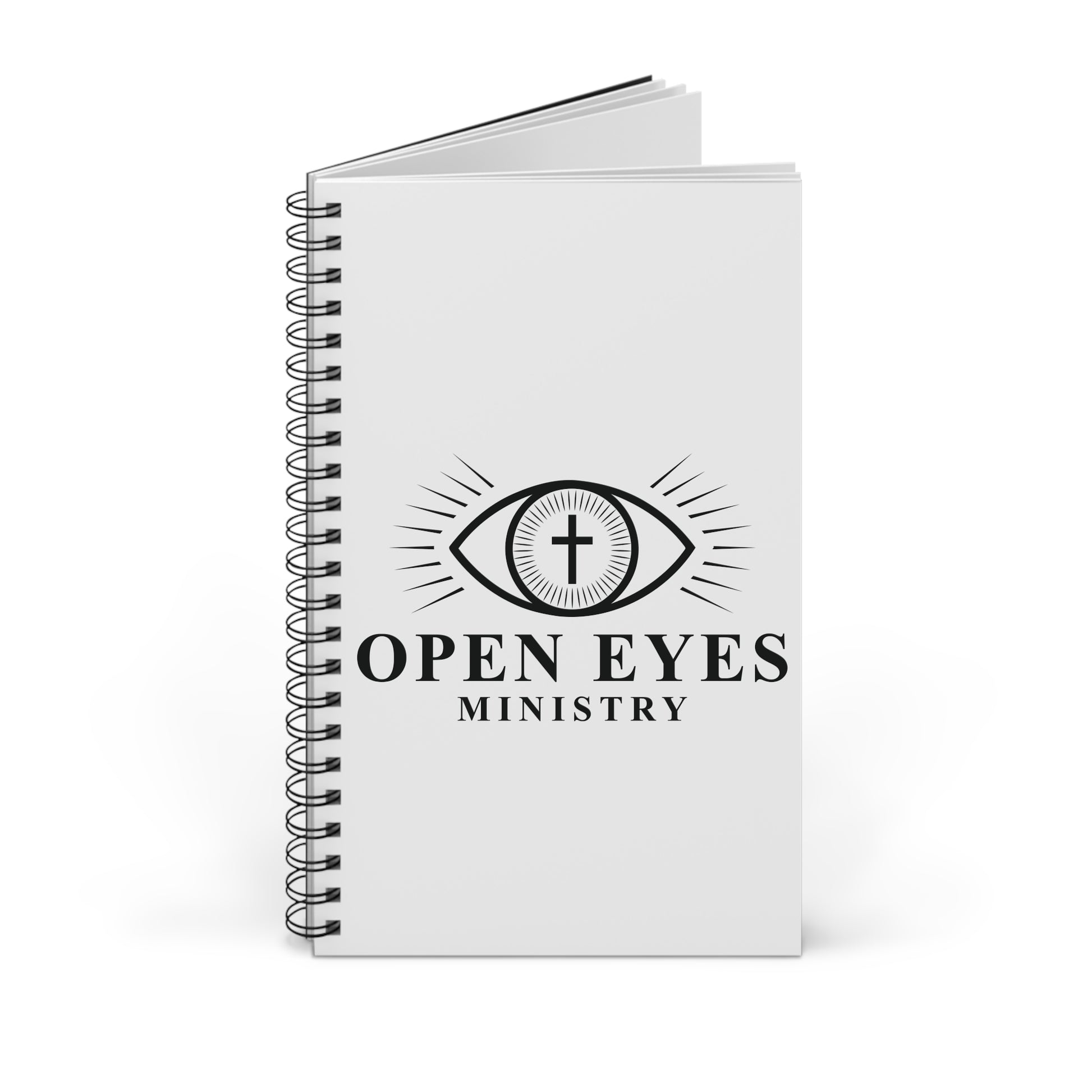 Spiral Journal — Open Eyes Ministry Prayer & Reflection Notebook