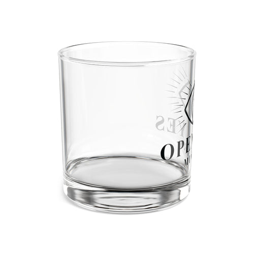 10oz Rocks Glass — Open Eyes Ministry Etched Whiskey Tumbler